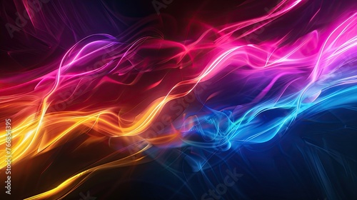 Abstract Background wave lines design