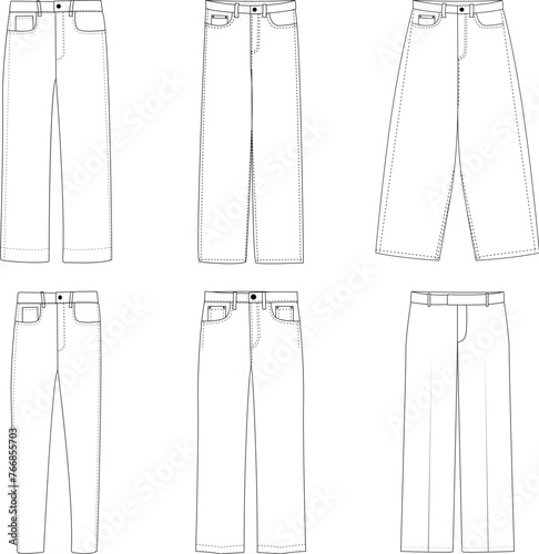 Vector Ladies Denim pant collection