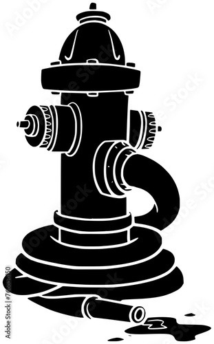 firefighter illustration equipment firefighter hydrant logo water icon safety outline fireman fire emergency danger protection vector spray flame helmet shape rescue hose department for vector graphic