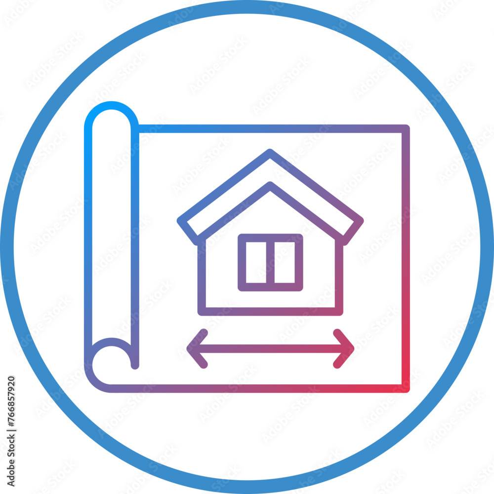 Vector Design Blueprint Icon Style Vector Design Blueprint Icon Style