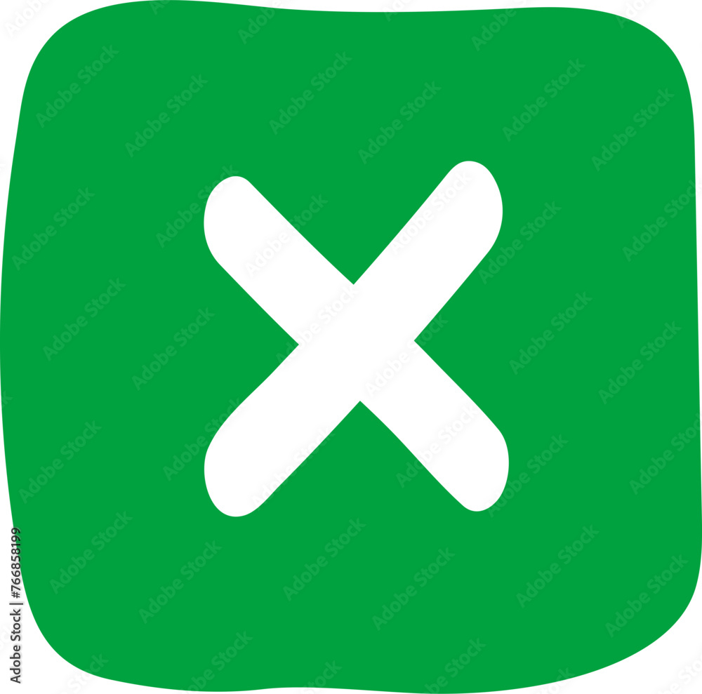 Obraz premium 손으로 그린 숫자, 알파벳, 화살표 일러스트