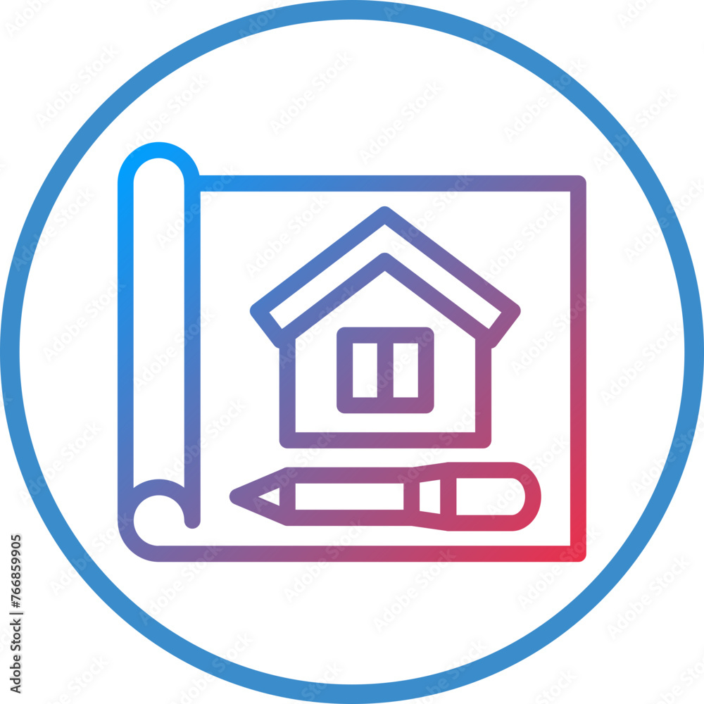 Vector Design Blueprint Icon Style Vector Design Blueprint Icon Style