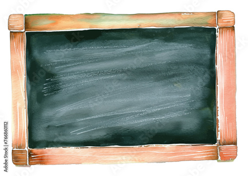 black board school watercolor good quality and good design