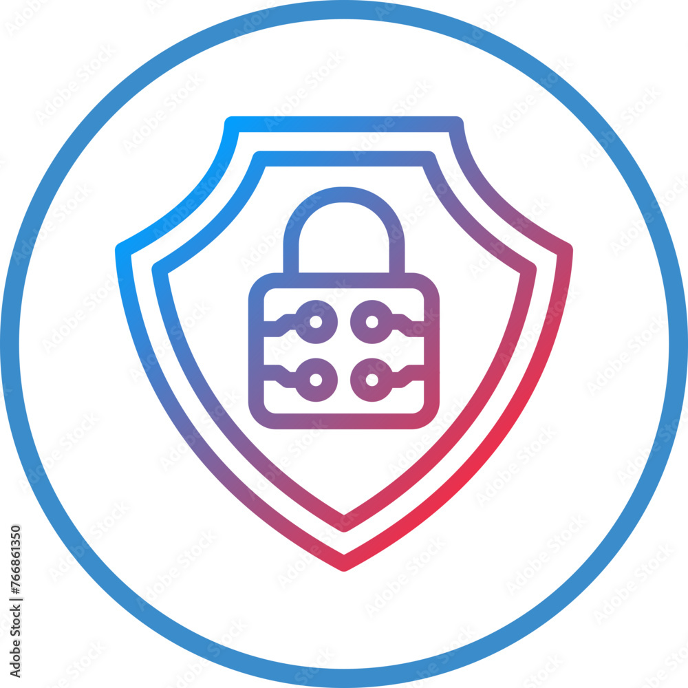 Obraz premium Vector Design Secure Icon Style
