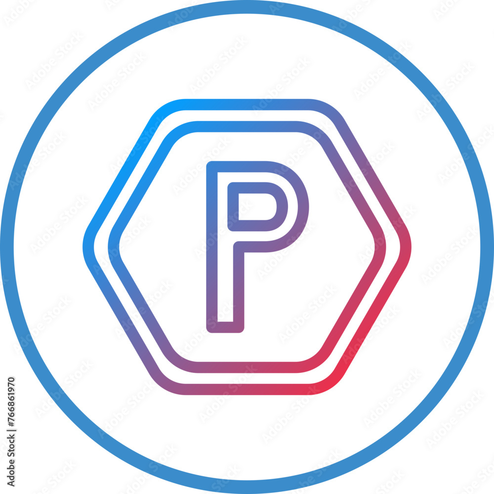 Vector Design Parking Icon Style Vector Design Parking Icon Style