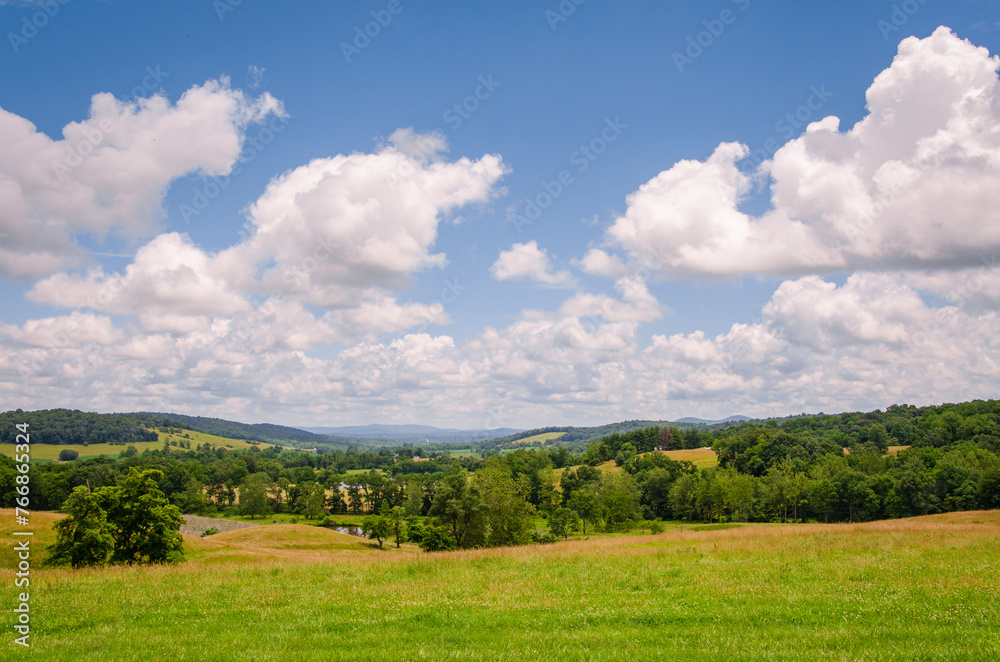 Sky Meadows State Park, Virginia in the Blue Ridge Mountains