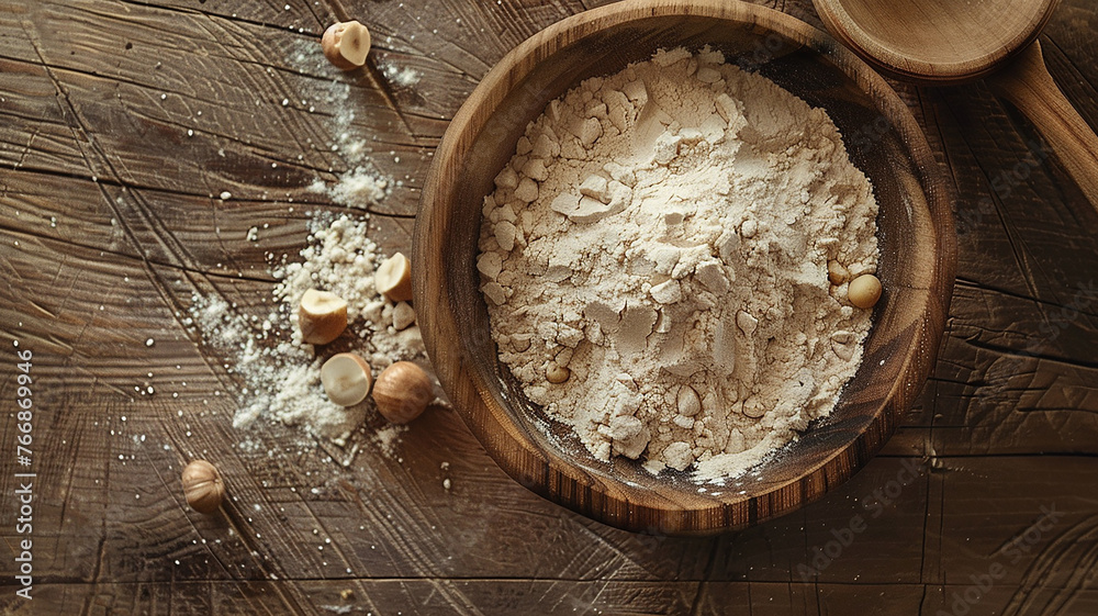 chestnut flour texture
