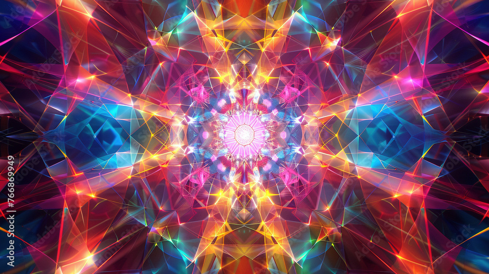 Symmetry in Abstraction: Intricate Geometric Harmony Symmetry in Abstraction: Intricate Geometric Harmony