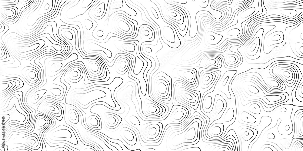 Contour map wavy background. Abstract Geographic Gradient line mountain ...