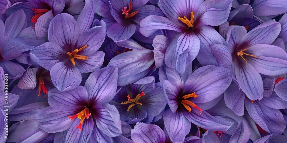 Vibrant Organic Flower Texture Bloom