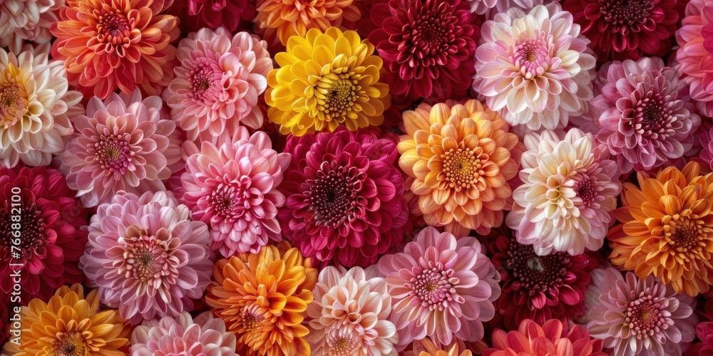 Vibrant Flowers Organic Texture Vibrant Flowers Organic Texture