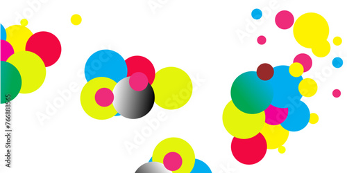 CMYK vs RGB color model icon. Types of color mixing multicolour colors illustration symbol.	