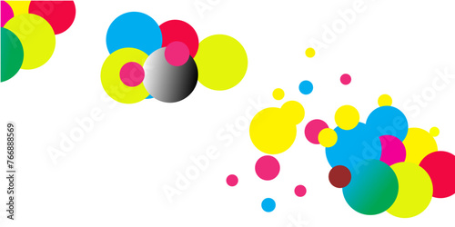 CMYK vs RGB color model icon. Types of color mixing multicolour colors illustration symbol.	