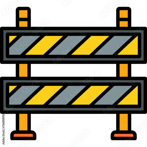 Road Blockade Icon