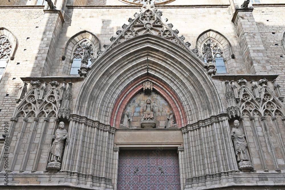 Barcellona,  Chiesa di Santa Maria del Mar - Catalogna,  Spagna
