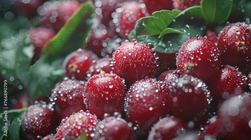 Fresh Dewy Berries Up Close Fresh Dewy Berries Up Close