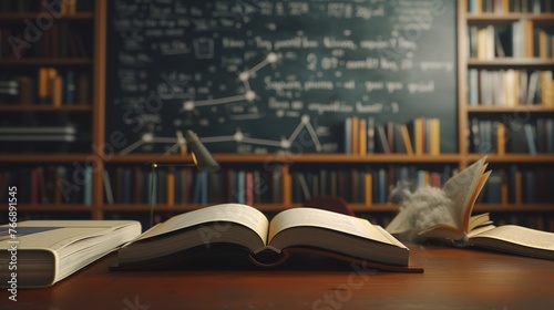 books on the shelf