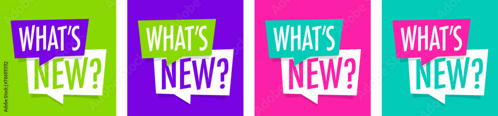 Fototapeta premium What's new?