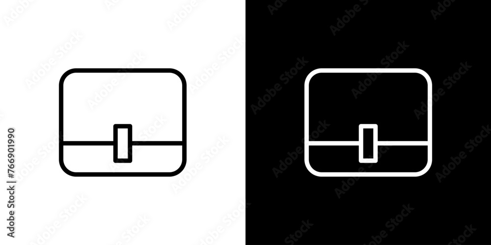 シンプルなナプキンのベクターアイコン シンプルなナプキンのベクターアイコン