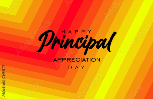 principal appreciation day holiday Concept