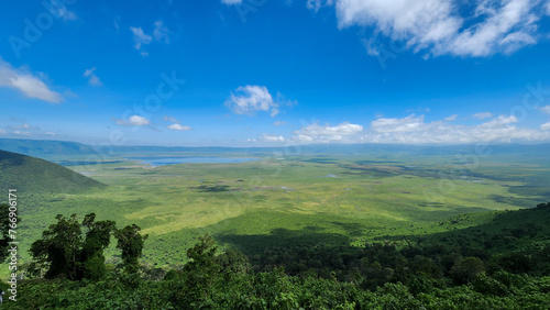 Beautiful wildlife of Ngorongoro in Tanzania