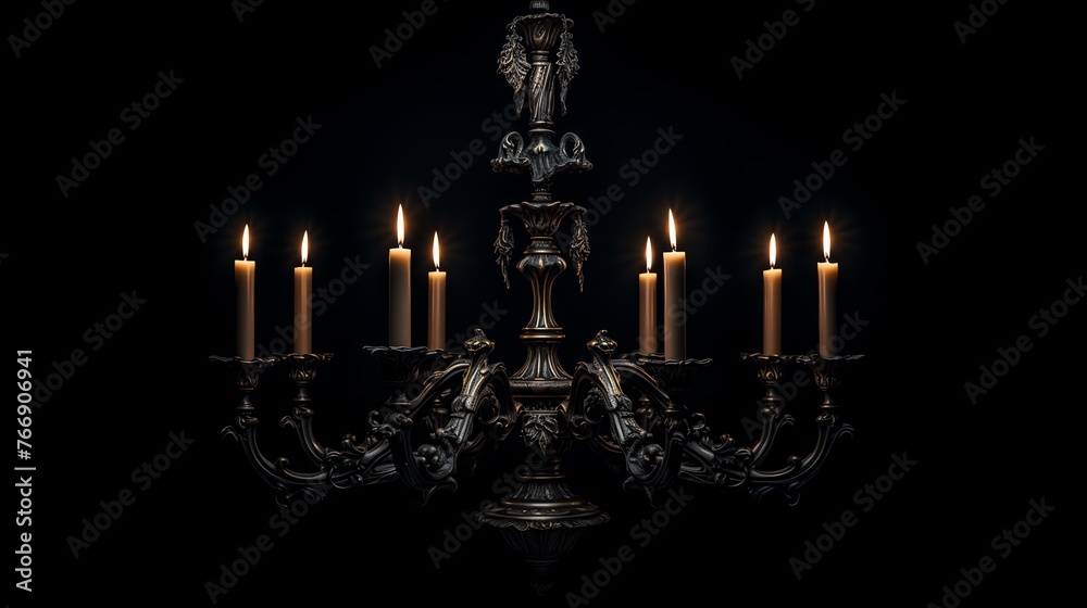 a chandelier with lit candles a chandelier with lit candles