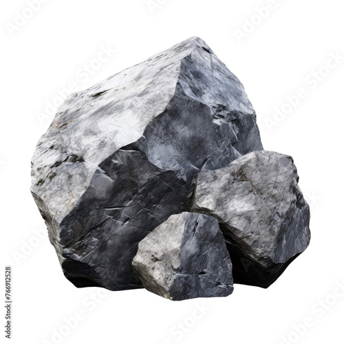 stone on isolate transparency background