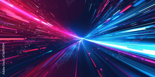 5G speed line, futuristic background for 5g or 6g technology wireless data transmission, high-speed internet in abstract. i