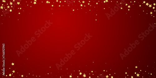 Magic stars vector overlay.  Gold stars scattered