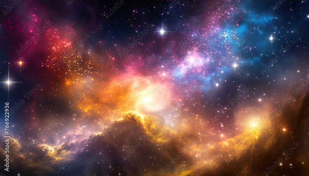Space, galaxies, nebulae, planets, stars, sun, planet science, colorful colors, wallpaper