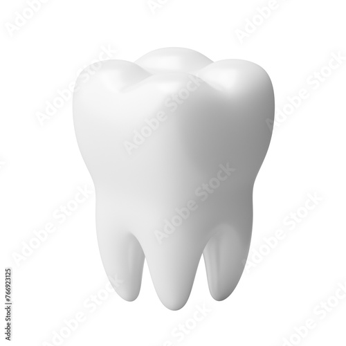 PNG white tooth isolated on transparent 3d background with whitening teeth clean hygiene dentistry dental care oral treatment medical clinic concept.