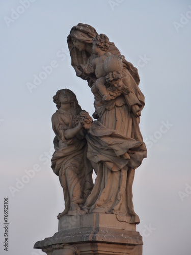 Statue Pont Charles Prague