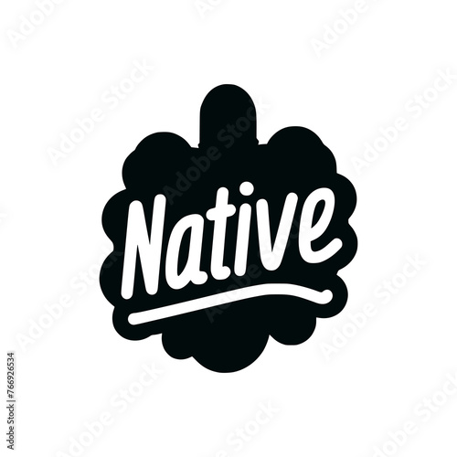 native original sticker t shirt vector illustration template design photo