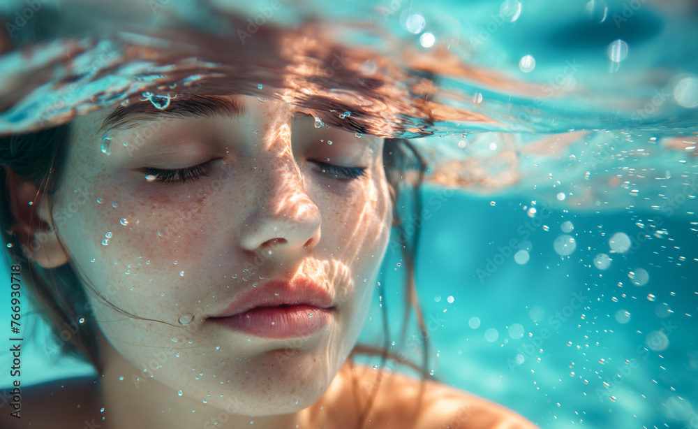 Oceanic Bliss: Serene Beauty Beneath the Waves Oceanic Bliss: Serene Beauty Beneath the Waves