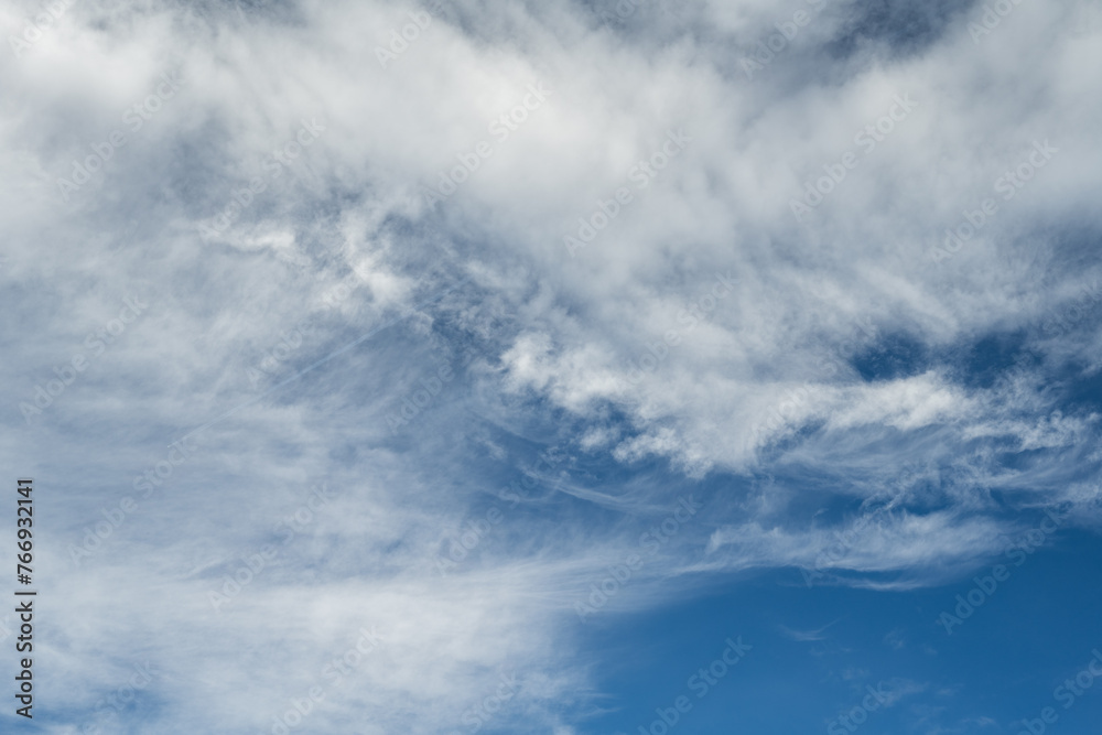 Obraz premium blue sky over the savannah of Africa