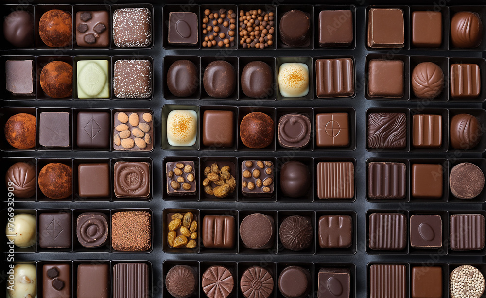 Chocolate Sweets in a Box Chocolate Sweets in a Box