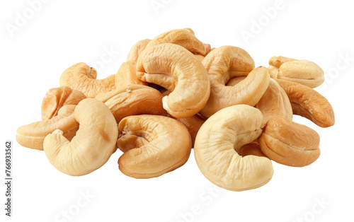 Cracking the Code of Cashew Nut Marvels isolated on transparent Background