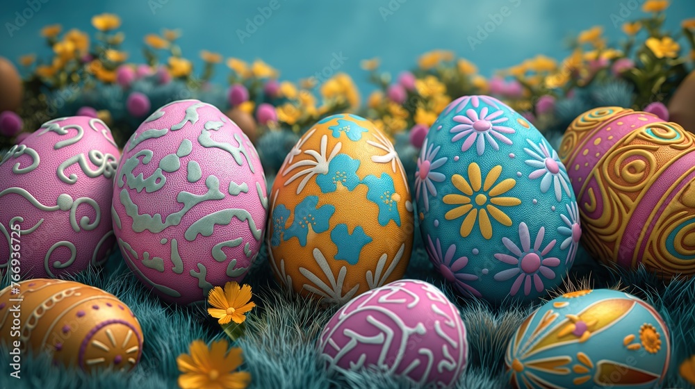 retro easter backdrop retro easter backdrop