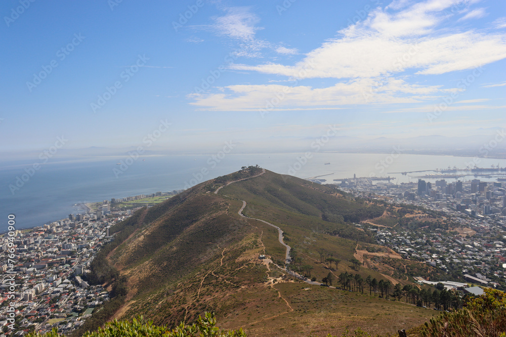 View over Signal Hill and Cape Town
