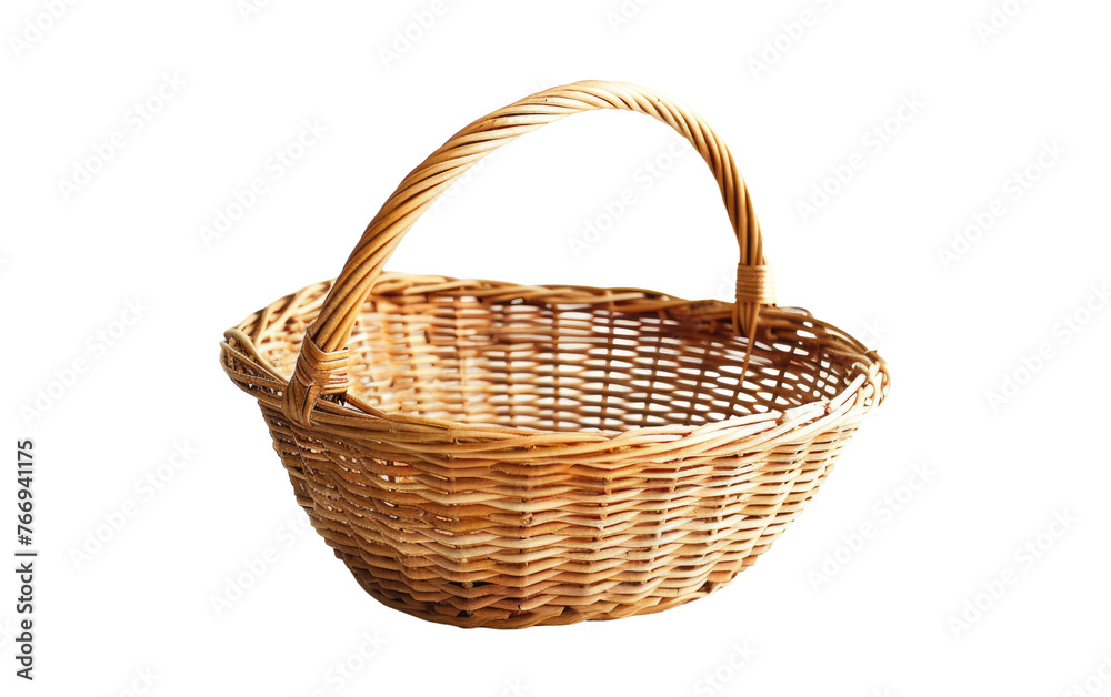 The Hollow Basket isolated on transparent Background