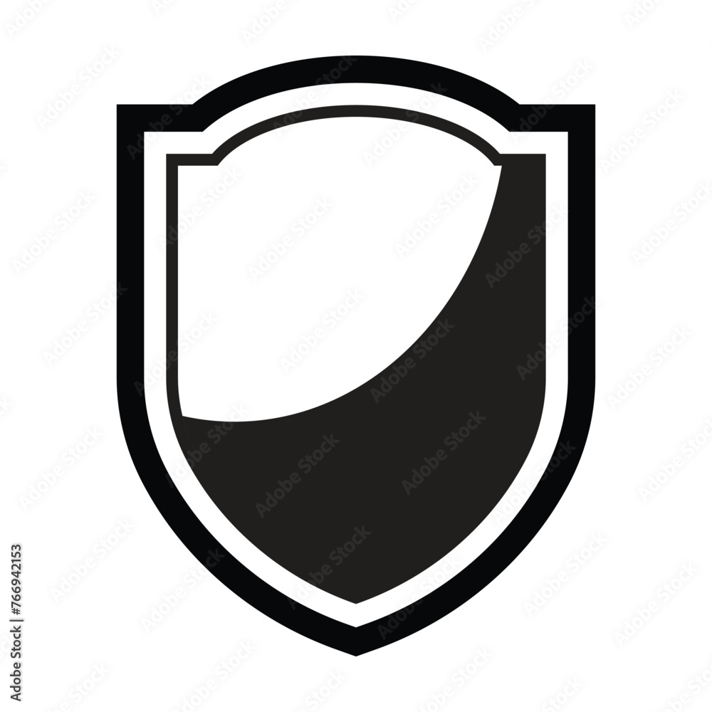 shield icon vector shield icon vector