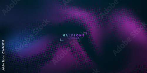 abstract background half tone gradient retro design Vector illustration