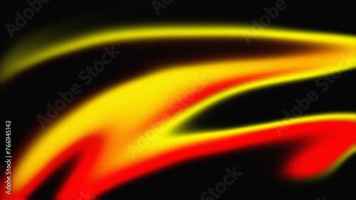 Red and yellow Grainy noise texture gradient background