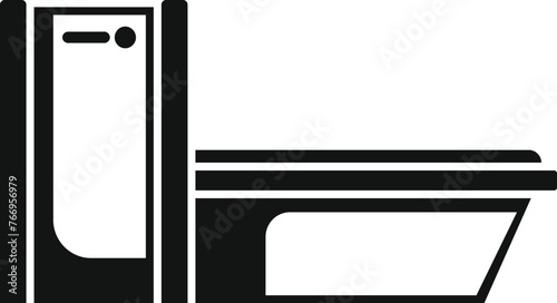 Ct medical scan icon simple vector. Medical radiology. Exam mri scanner