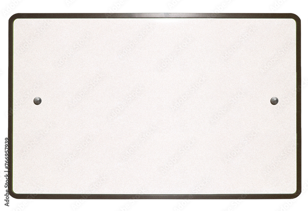 Plaque d’immatriculation sans marquage Plaque d’immatriculation sans marquage