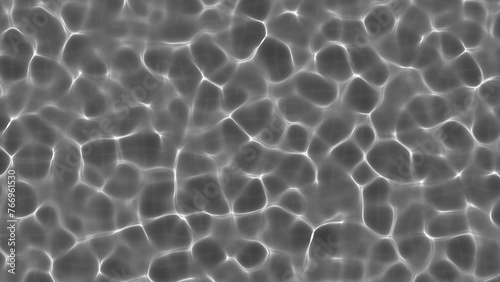 4K animated background imitating the effect of caustics from water at the bottom of the sea