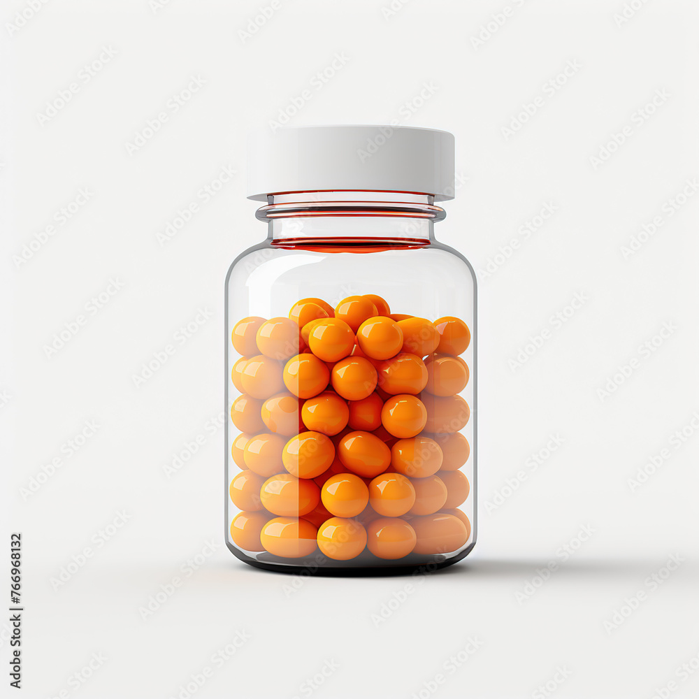 Supplement Bottle Jar Mockup