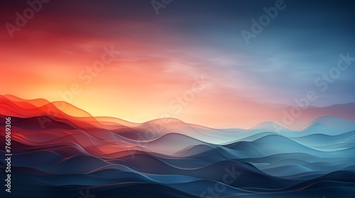 Abstract wavy background with copy space. © KRIS
