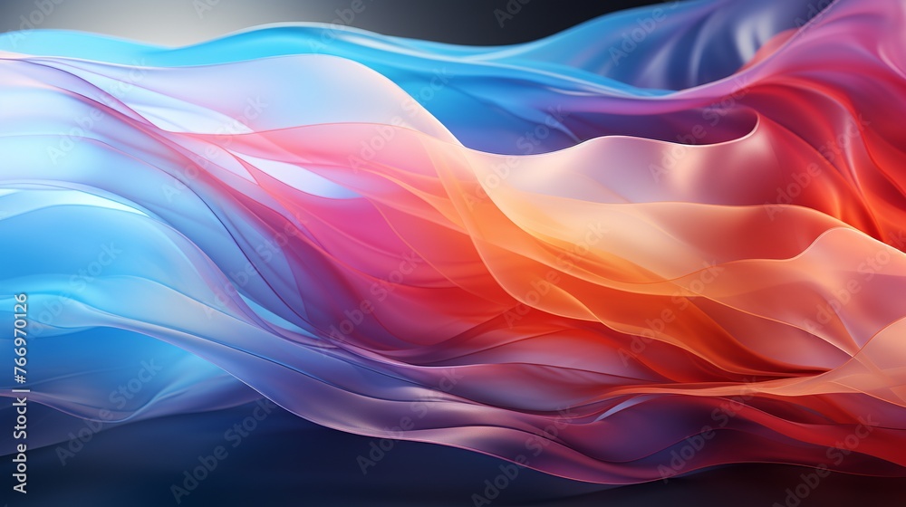 Abstract wavy background with copy space.