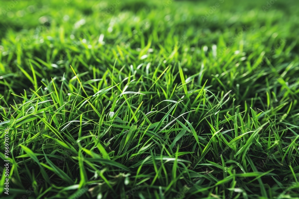 Summer Sports: Vibrant Green Grass Texture for Football, Golf, and Soccer Summer Sports: Vibrant Green Grass Texture for Football, Golf, and Soccer